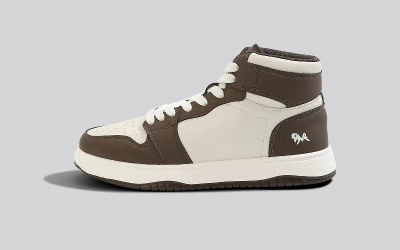 Character High Top : Ivory-Brown