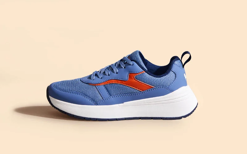 Cosmo Comfort Sneakers : Blue-Orange