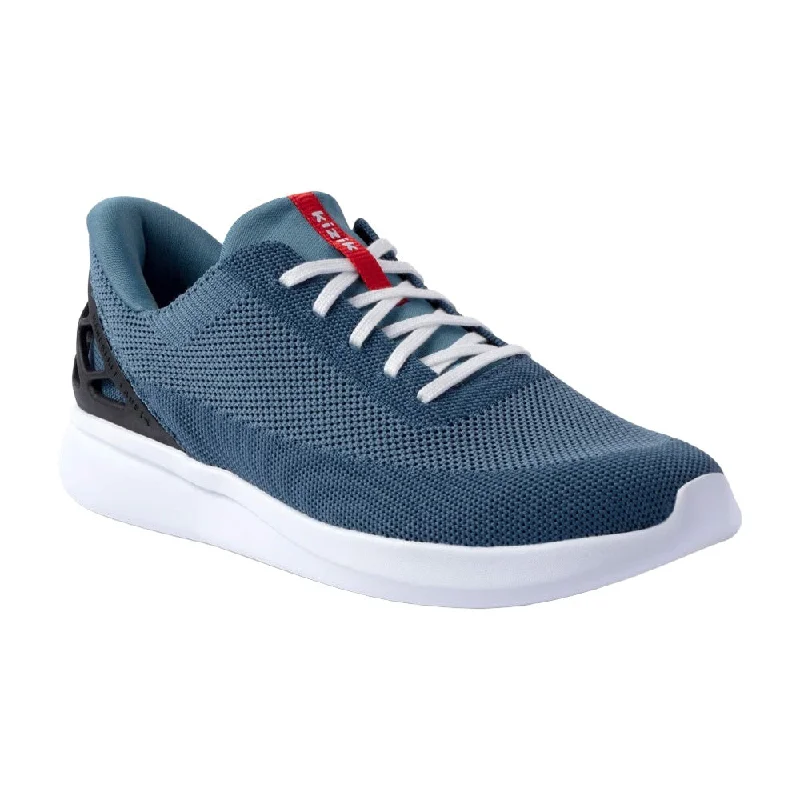 Kizik Little Kids Athens Hands-Free Knit Sneaker Deep Sea